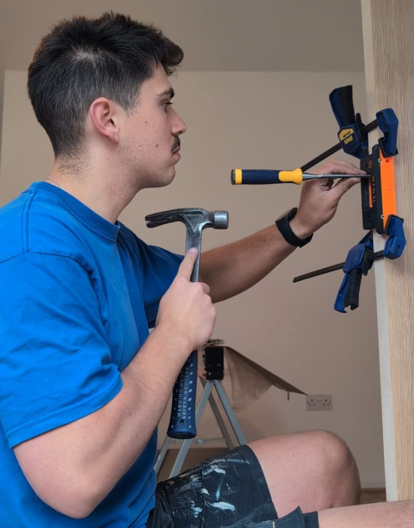 Joe Sutton-Welch, in house joiner